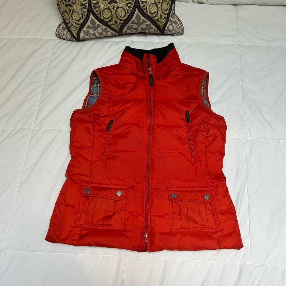 Women’s Down Vest with Removable Hood